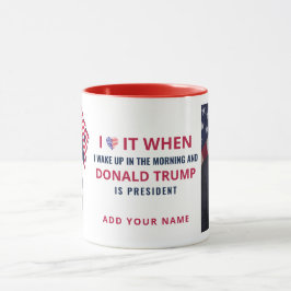 Präsident Trump unterstützt republikanisches Gesch Tasse