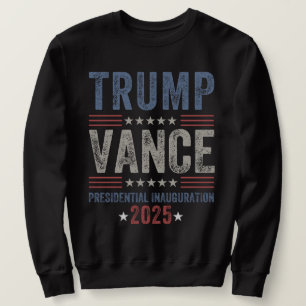 Präsident Trump Vance Einweihungstag 2025 USA Sweatshirt