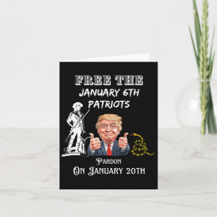 Präsident Trump verzeiht Patriots Ja Karte