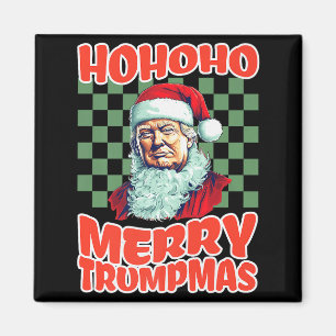 Präsident Trump Weihnachten Ho Ho Ho Frohe Trumpma Magnet
