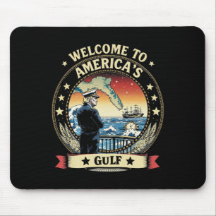 Präsident Trump Willkommen im Golf von Mexiko 6 Mousepad