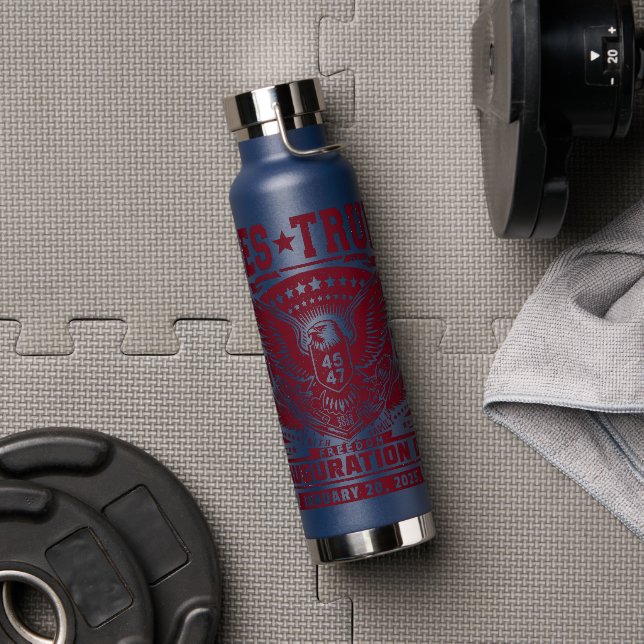 Präsident Trump Won 2024 Trinkflasche (Fitnessstudio)