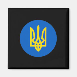 Präsident Ukraine Selenskyj Dreizack-Shirt Ukraini Magnet