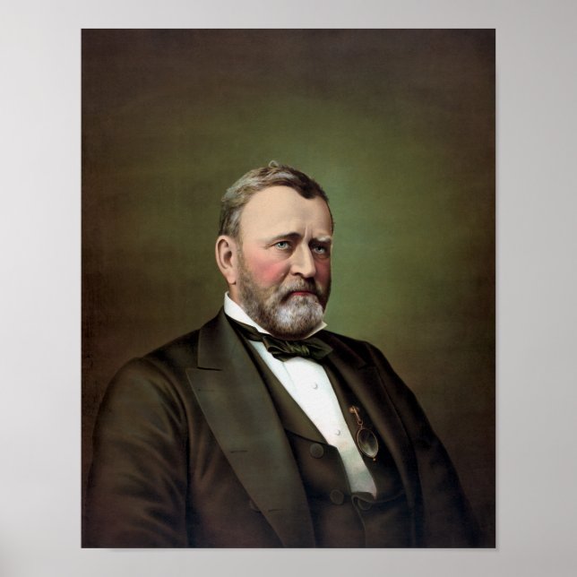 Präsident Ulysses Grant Poster (Vorne)