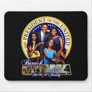 Präsident und 1. Familie Mousepad