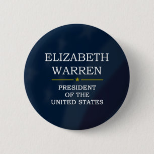 Präsident V3 Elizabeth-Waren Button