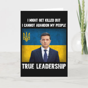 Präsident Volodymyr Zelensky Ukraine Ukrainische F Karte