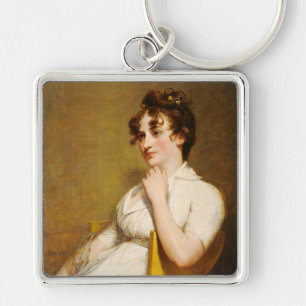Präsident Washingtons Familie Nelly Custis Schlüsselanhänger