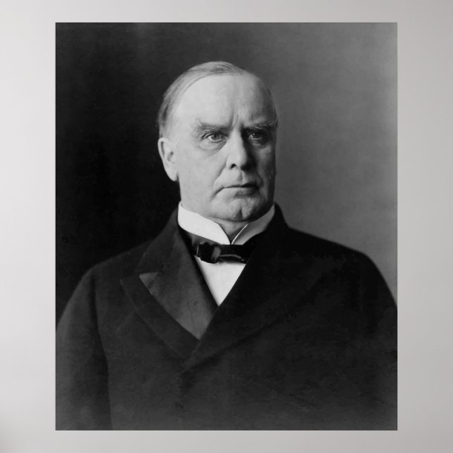 Präsident William McKinley Poster (Vorne)