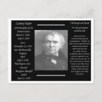 Präsident Zachary Taylor