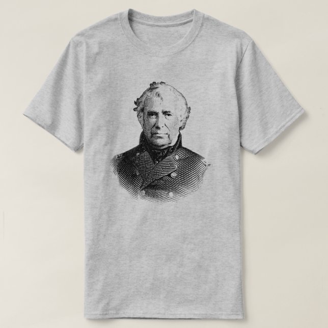 Präsident Zachary Taylor T-Shirt (Design vorne)