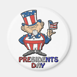 Präsidenten Day Magnet
