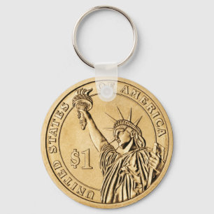 Präsidenten Münze des Dollar-2007 von US-Minze Schlüsselanhänger
