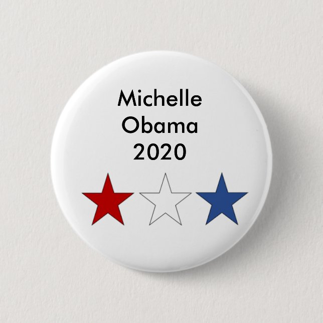 Präsidentenknopf Michelle Obama 2020 Button (Vorderseite)