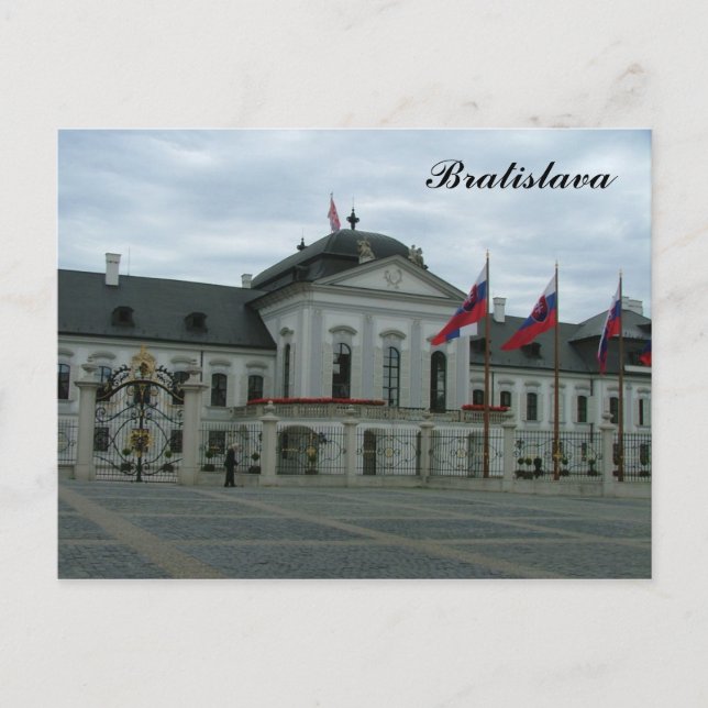 Präsidentenpalast Postkarte (Vorderseite)