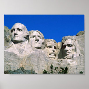 Präsidentenportraits, Berg Rushmore Poster