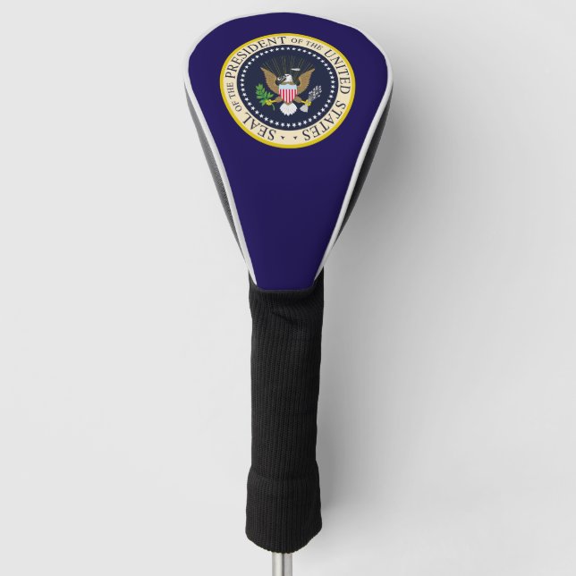 PRÄSIDENTENSIEGEL GOLF HEADCOVER (Vorderseite)