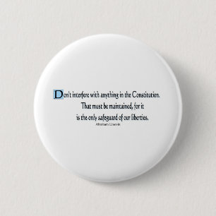 Präsidentenzitate Button