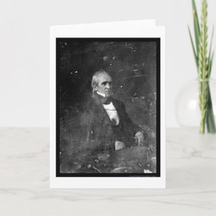 Präsidentjames polk Daguerreotype 1849 Karte