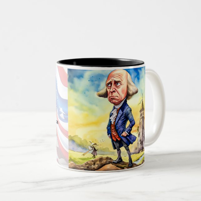 Präsidentschaftskollektion Zweifarbige Tasse (VorderseiteRechts)