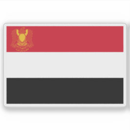 Präsidentschaftsstandard Ägyptens (1972-1984) Aufkleber