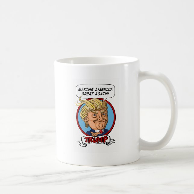 Präsidentschaftswahl 2016 kaffeetasse (Rechts)