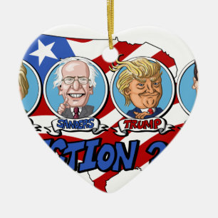 Präsidentschaftswahl 2016 keramik ornament