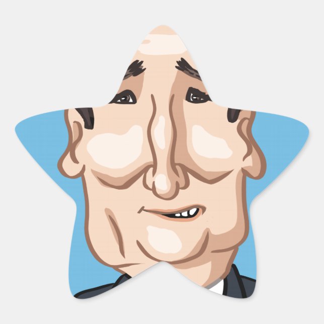 Präsidentschaftswahl 2016  Stern-Aufkleber (Vorderseite)