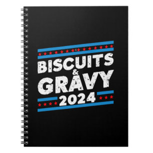 Präsidentschaftswahl 2024: Kekse und Gravy Notizblock