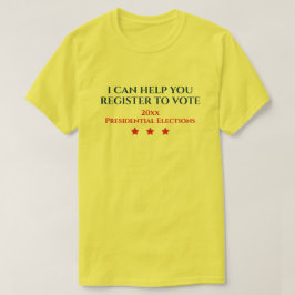 Präsidentschaftswahl | ICH KANN IHNEN BEI DER REGI T-Shirt