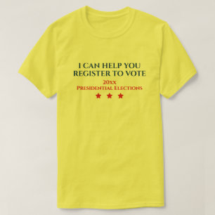 Präsidentschaftswahl   ICH KANN IHNEN BEI DER REGI T-Shirt