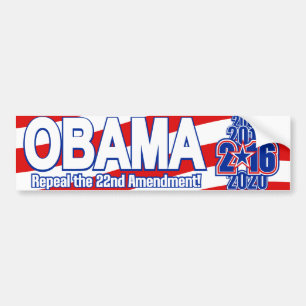 Präsidentschaftswahl Obama 2016 Autoaufkleber