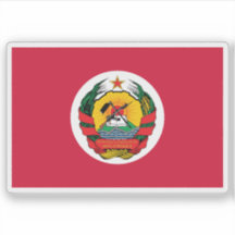Präsidialflagge von Mosambik (1983-1990)