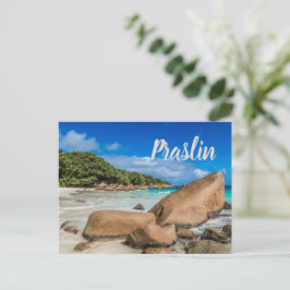 Praslin Seychelles Island Anse Lazio Beach Geschen Postkarte