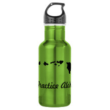 Pratiquer Bouteille d'eau Aloha