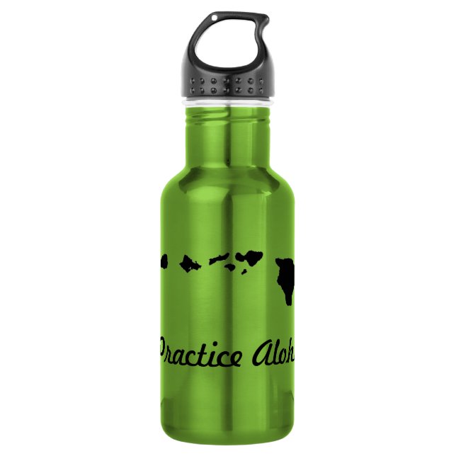 Pratiquer Bouteille d'eau Aloha (Devant)