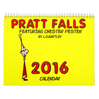 Pratt-Fälle, die Chester kennzeichnen, belästigen Kalender
