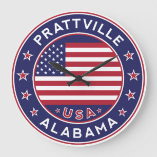 Prattville, Alabama Große Wanduhr