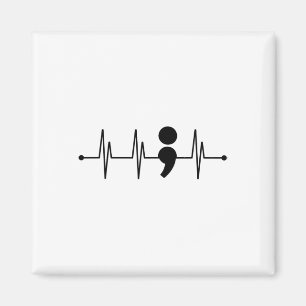 Prävention psychischer Gesundheit - Geschenk Magnet