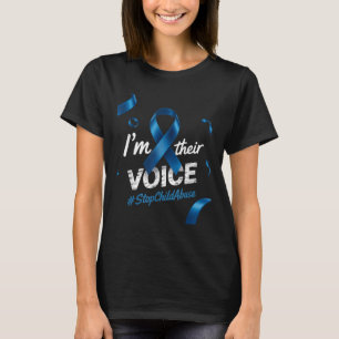 Prävention von Kindesmissbrauch im Bewusstsein ihr T-Shirt