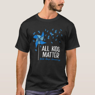Prävention von Kindesmissbrauch Monat Matching F T-Shirt