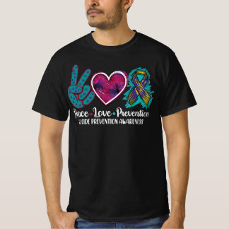 Prävention von Lieben und Suizidprävention Bewusst T-Shirt