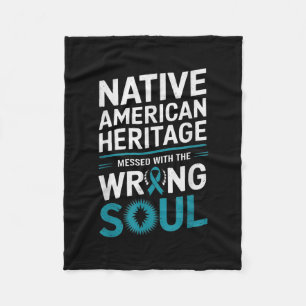 Prävention von Selbstmord bei indigenen Amerikaner Fleecedecke