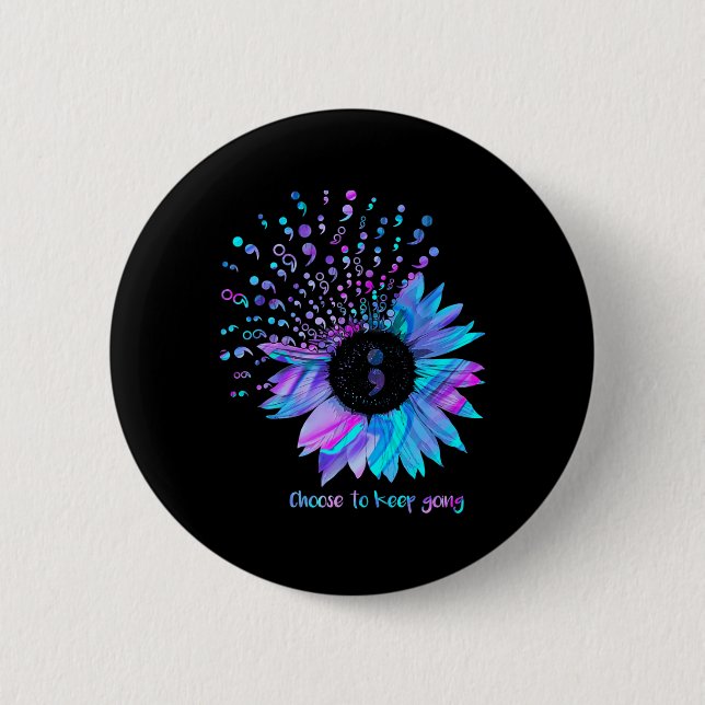 Präventionsbewusstsein Behalte Button (Vorderseite)