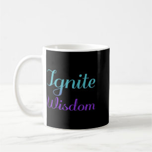 Präventionsbewusstseinsdesign für Weisheit entfach Kaffeetasse