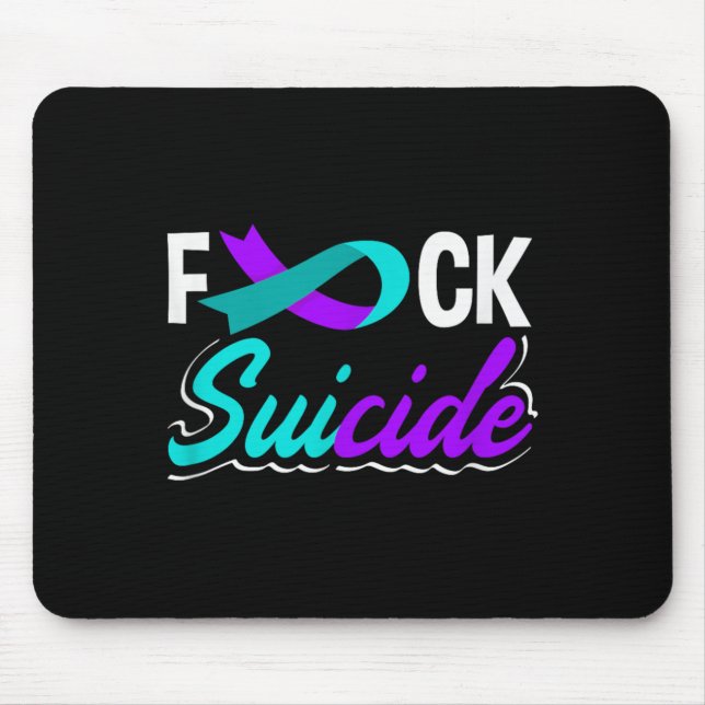 Präventionsbewusstseinsgrafik Mousepad (Vorne)