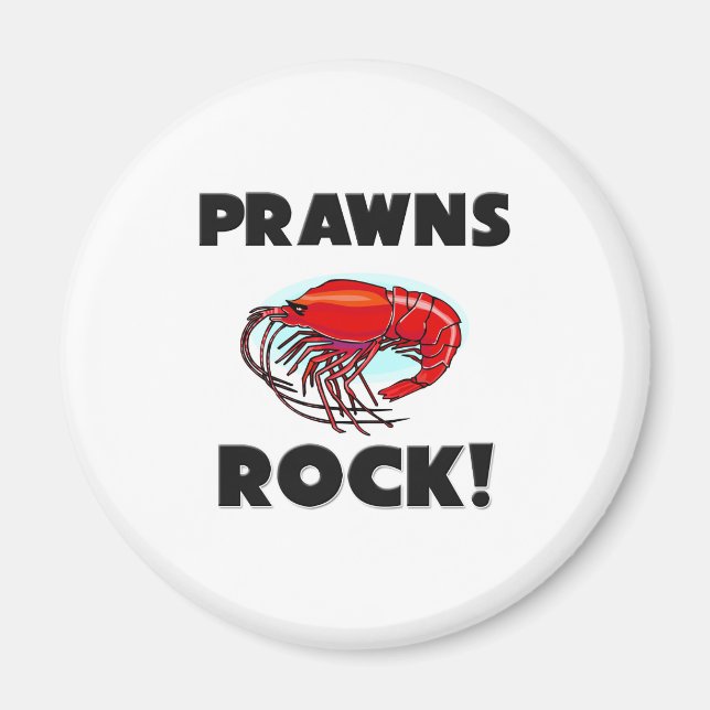 Prawns Rock Magnet (Vorne)