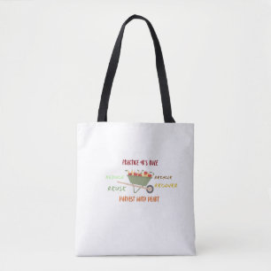 Praxis 4R's Rule Tote Bag - Reduzieren Sie die Wie Tasche