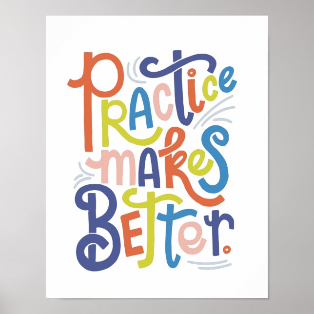 Praxis macht Poster besser (Vorne)