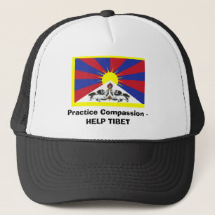 Praxis-Mitleid - HILFE TIBET Truckerkappe